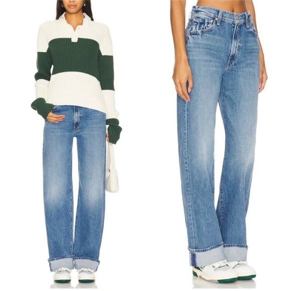 Mother Superior The Dodger Skimp Cuff Jean in Leap of Faith - Picture 1 of 13